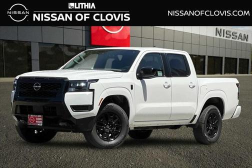 Glacier White 2026 Nissan Frontier SV