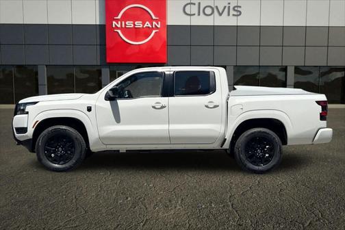 Glacier White 2026 Nissan Frontier SV