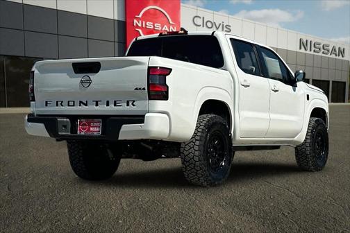 Glacier White 2026 Nissan Frontier SV