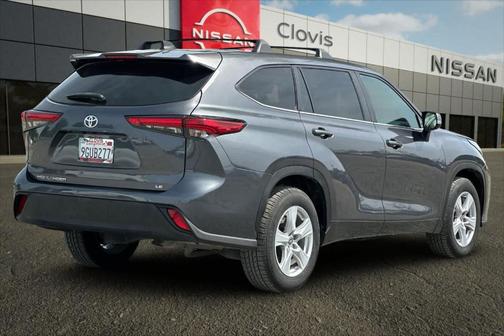 Magnetic Gray Metallic 2023 Toyota Highlander LE