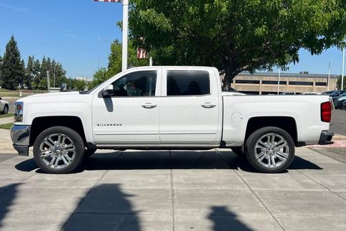 Summit White 2017 Chevrolet Silverado 1500 1LT
