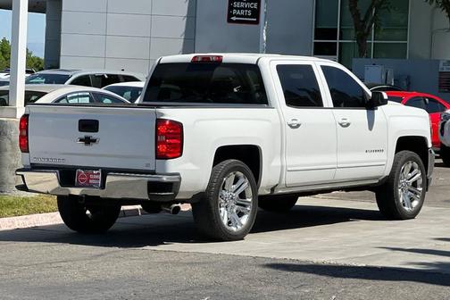 Summit White 2017 Chevrolet Silverado 1500 1LT
