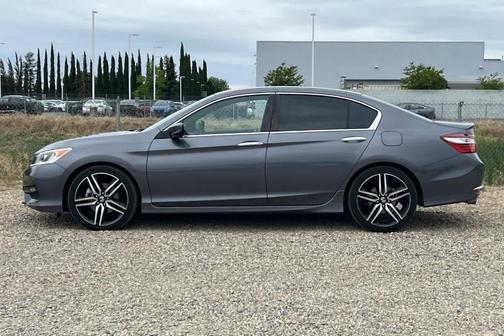 Gray 2017 Honda Accord Sport