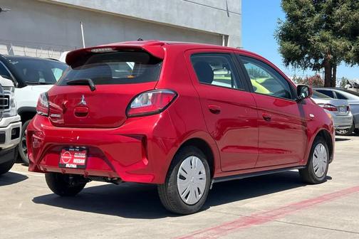 Infrared Metallic 2024 Mitsubishi Mirage ES