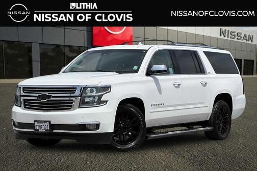 Summit White 2015 Chevrolet Suburban 1500 LTZ