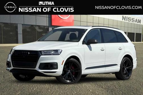 Carrara White 2019 Audi Q7 55 Prestige