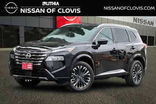 Black 2026 Nissan Rogue Platinum