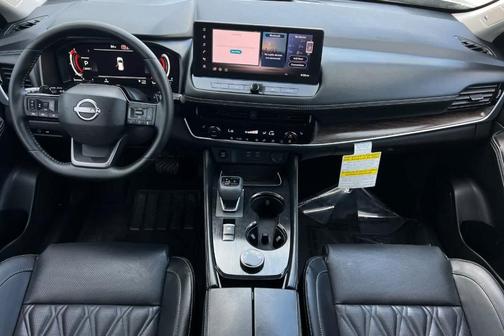 White / Black 2026 Nissan Rogue Platinum