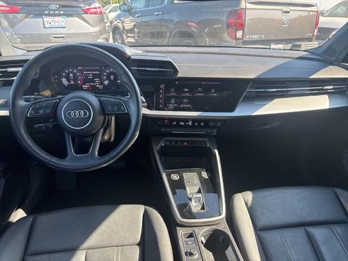 Glacier White Metallic 2023 Audi A3 Premium