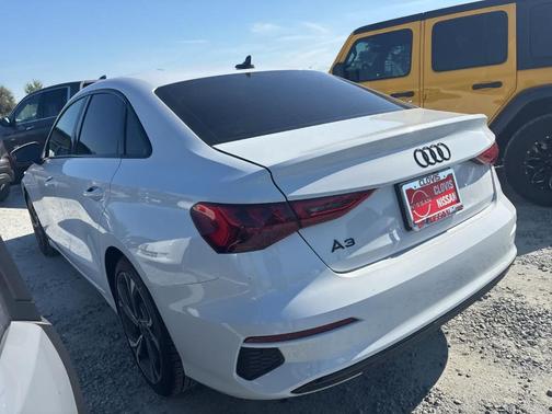 Glacier White Metallic 2023 Audi A3 Premium