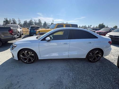 Glacier White Metallic 2023 Audi A3 Premium