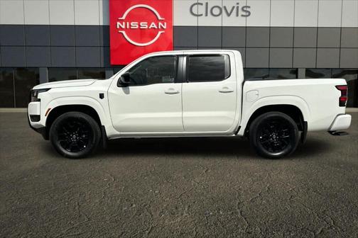 Glacier White 2026 Nissan Frontier SV