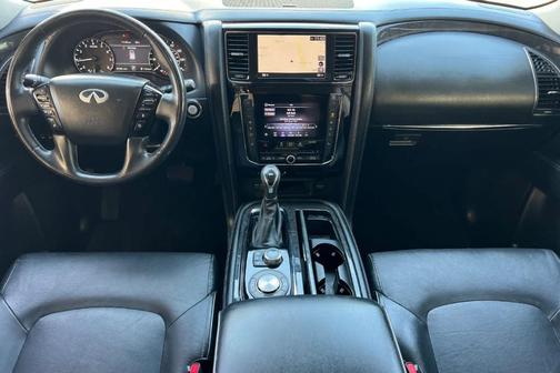 Coulis Red 2021 INFINITI QX80 Luxe