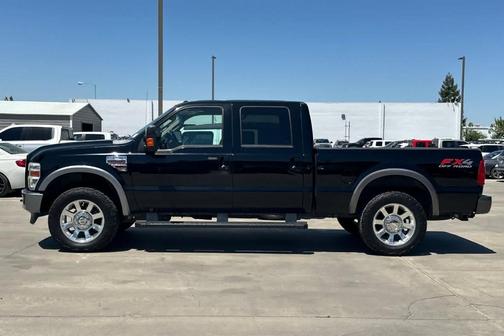 Black 2008 Ford F-250 FX4 Super Duty