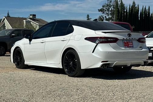 Wind Chill Pearl / Midnight Black Metallic 2022 Toyota Camry XSE V6