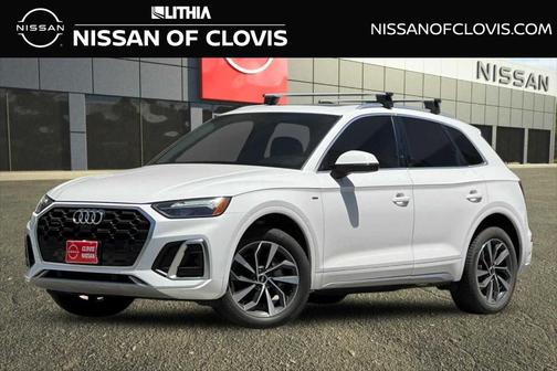 Ibis White 2022 Audi Q5 45 S line Premium Plus