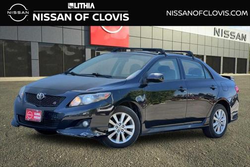 Black Sand Pearl 2010 Toyota Corolla S