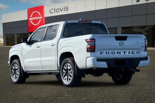 Glacier White 2026 Nissan Frontier SV