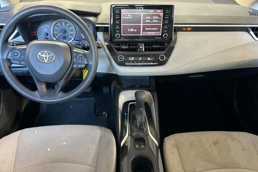 Barcelona Red Metallic 2021 Toyota Corolla LE