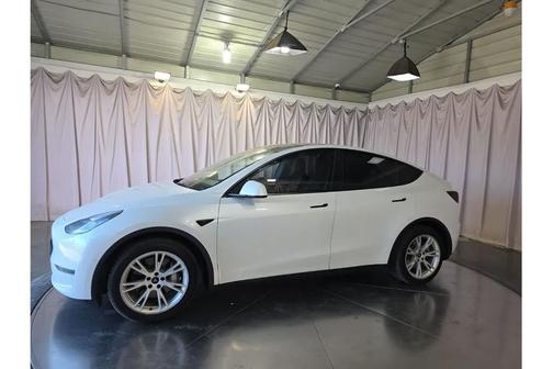 White 2021 Tesla Model Y Long Range