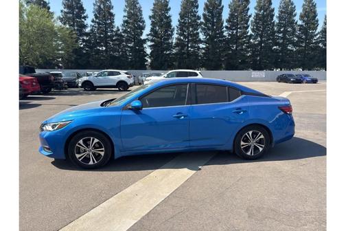 Electric Blue Metallic 2023 Nissan Sentra SV