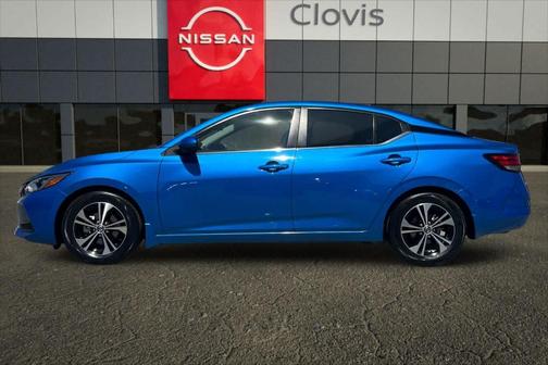 Electric Blue Metallic 2023 Nissan Sentra SV