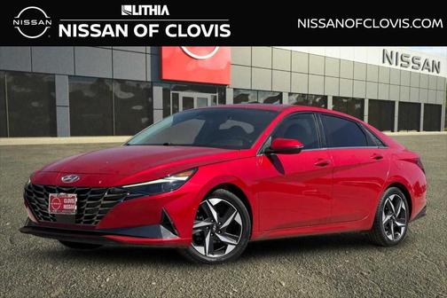 Calypso Red 2021 Hyundai ELANTRA Limited