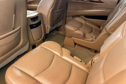Crystal White Tri-Coat 2016 Cadillac Escalade ESV Platinum