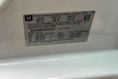 Summit White 2014 Chevrolet Silverado 1500 LTZ