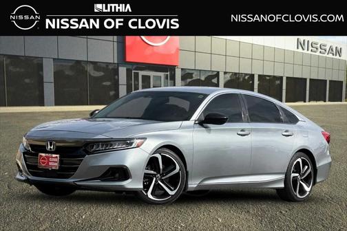 Lunar Silver Metallic 2021 Honda Accord Sport SE