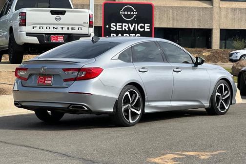 Lunar Silver Metallic 2021 Honda Accord Sport SE