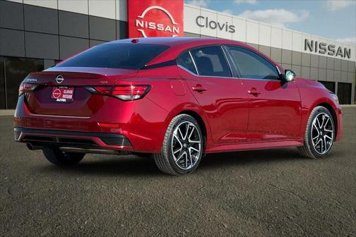 Scarlet Ember 2024 Nissan Sentra SR