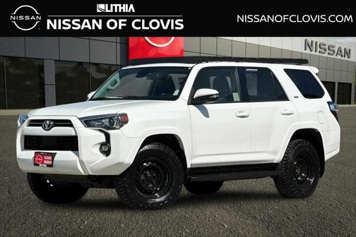 White 2022 Toyota 4Runner SR5 Premium