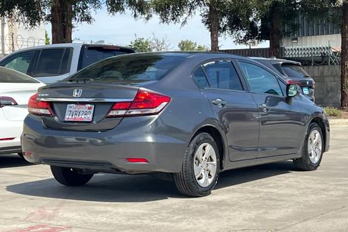 Polished Metal Metallic 2013 Honda Civic LX