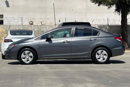 Polished Metal Metallic 2013 Honda Civic LX