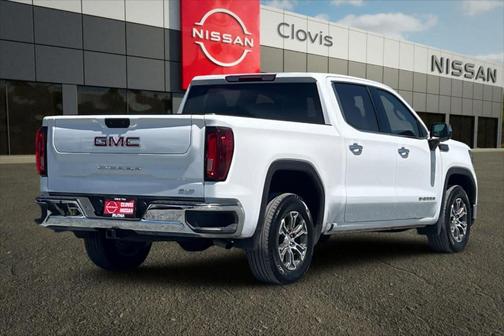 Summit White 2025 GMC Sierra 1500 SLT