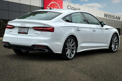 Arkona White 2025 Audi A5 Sportback S line Premium