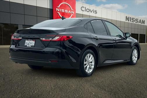 Midnight Black Metallic 2025 Toyota Camry LE