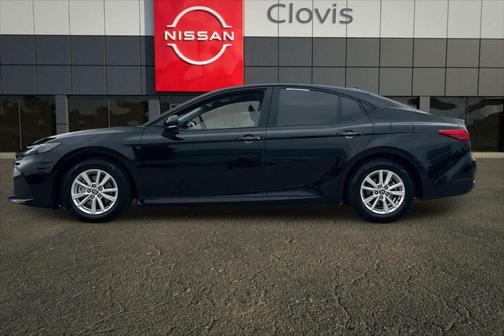 Midnight Black Metallic 2025 Toyota Camry LE