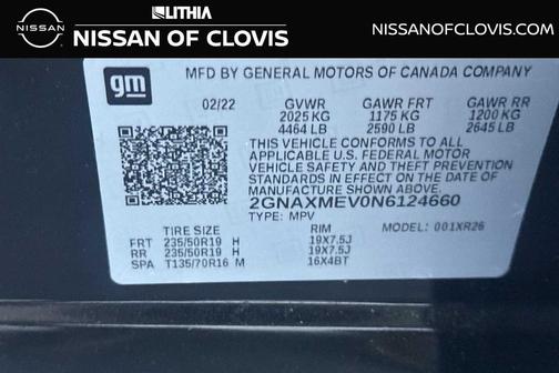 2022 Chevrolet Equinox RS