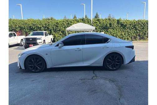 Ultra White 2021 Lexus IS 350 F Sport