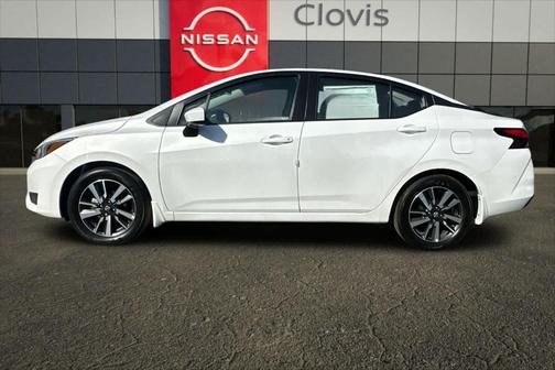 Aspen White 2025 Nissan Versa 1.6 SV