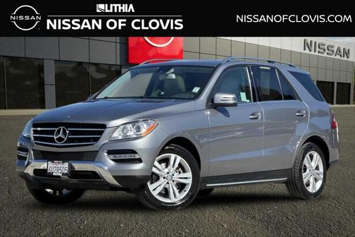 Palladium Silver Metallic 2012 Mercedes-Benz M-Class ML 350 4MATIC