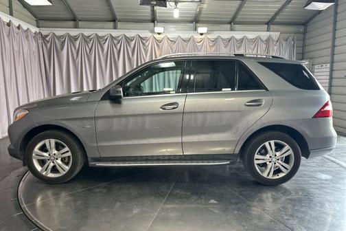 Palladium Silver Metallic 2012 Mercedes-Benz M-Class ML 350 4MATIC