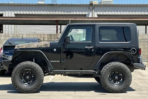 Black 2007 Jeep Wrangler Rubicon