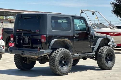 Black 2007 Jeep Wrangler Rubicon
