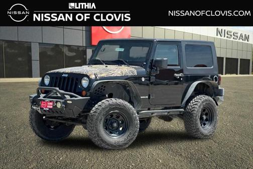 Black 2007 Jeep Wrangler Rubicon