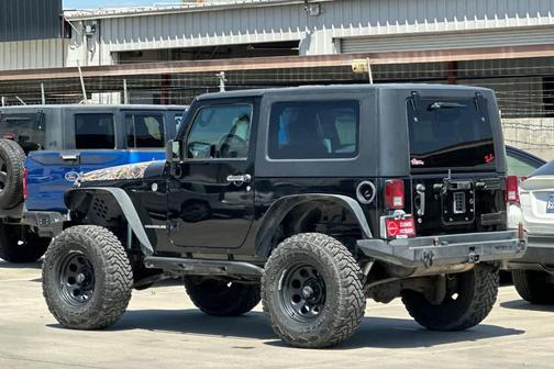 Black 2007 Jeep Wrangler Rubicon