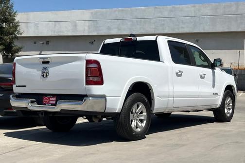 Bright White Clearcoat 2022 RAM 1500 Laramie