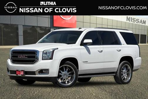 Summit White 2015 GMC Yukon SLE